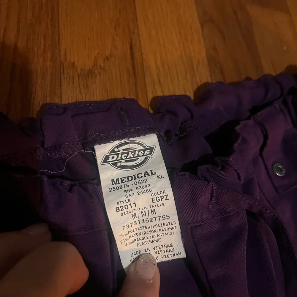 Dickies Women's Casual Purple Pants - Picture 2 of 2